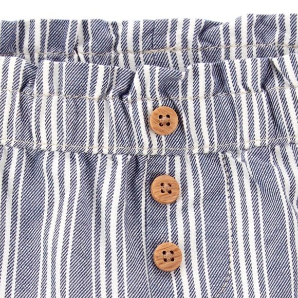 NEW Carter's Kid 3D Ear Hooded Cardigan Variegated Striped Straight Pull On Pant - Picture 7 of 9